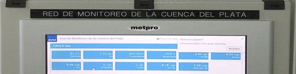 Estación de monitoreo de AySA